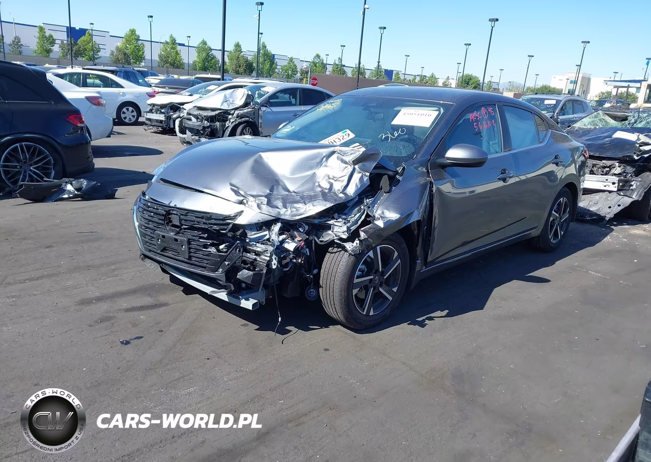 2025 Nissan Sentra Sv VIN:3N1AB8CV4SY419856 - 2
