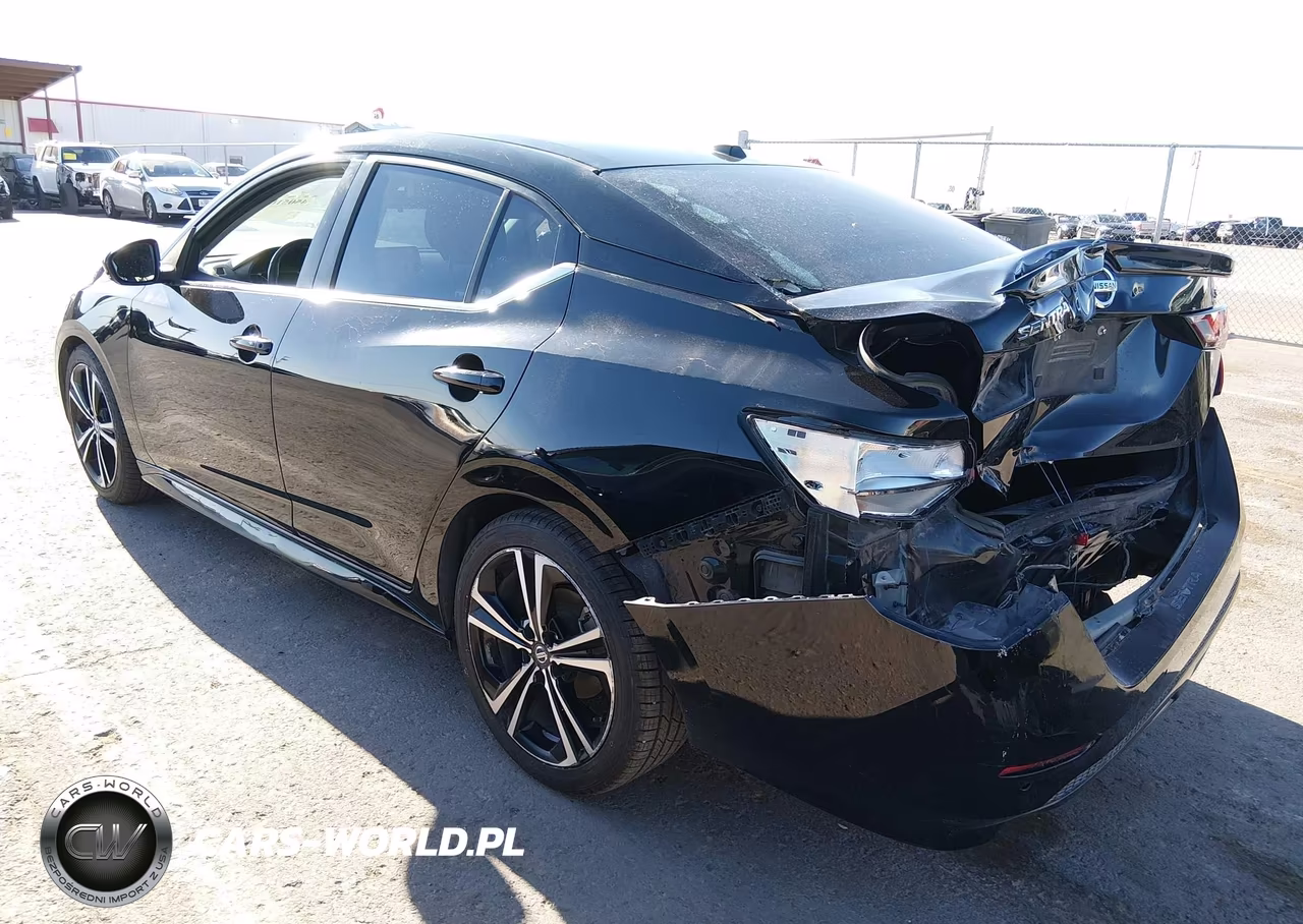 2021 Nissan Sentra Sr Xtronic Cvt VIN:3N1AB8DV5MY242428 - 3