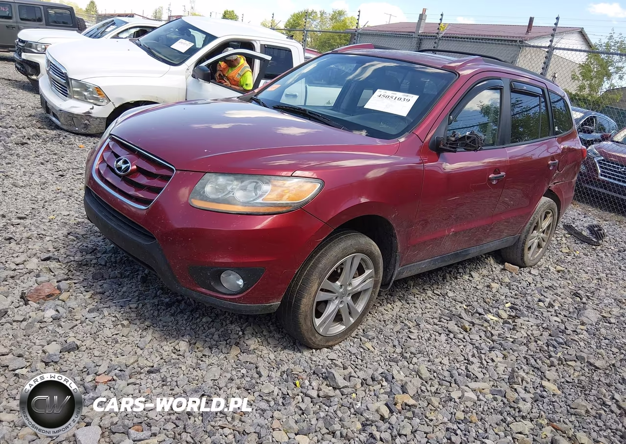 2010 Hyundai Santa Fe Limited V6 VIN:5NMSKDAG0AH382926 - 2
