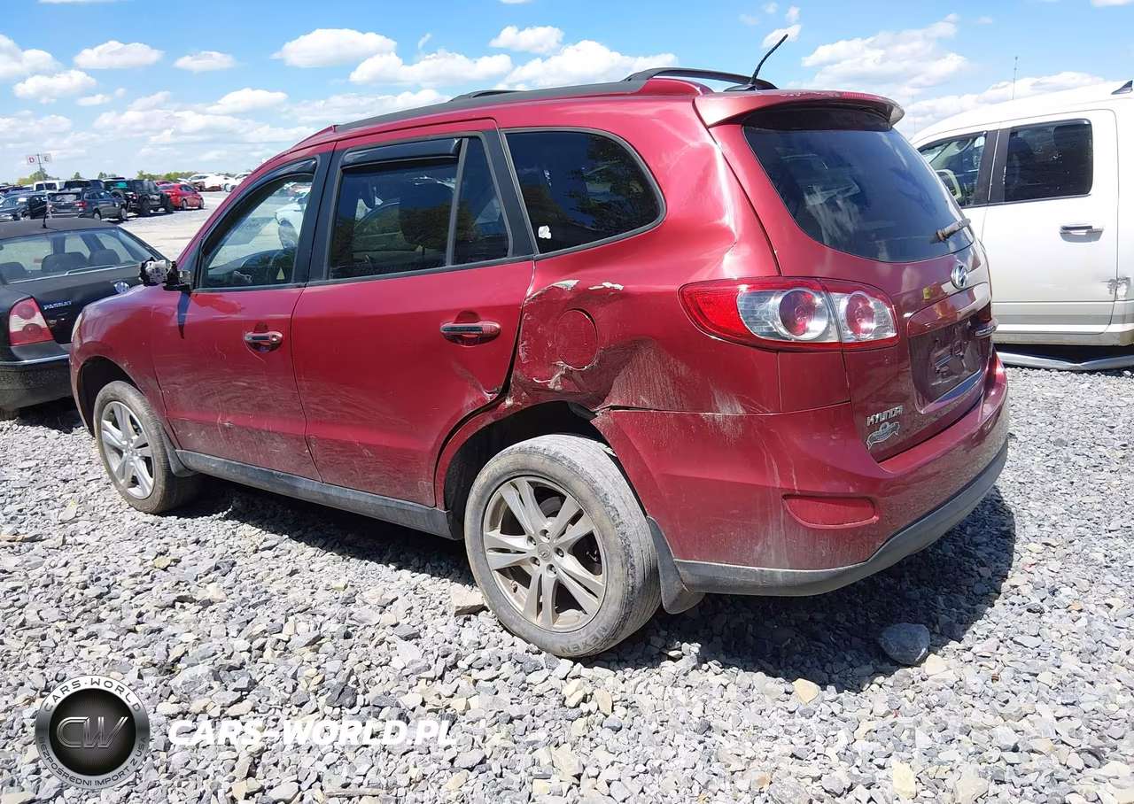 2010 Hyundai Santa Fe Limited V6 VIN:5NMSKDAG0AH382926 - 3