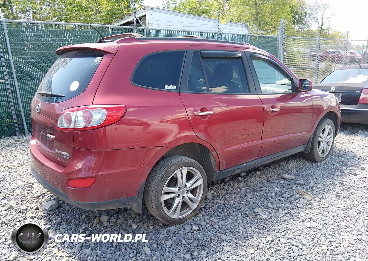 2010 Hyundai Santa Fe Limited V6 VIN:5NMSKDAG0AH382926 - 4