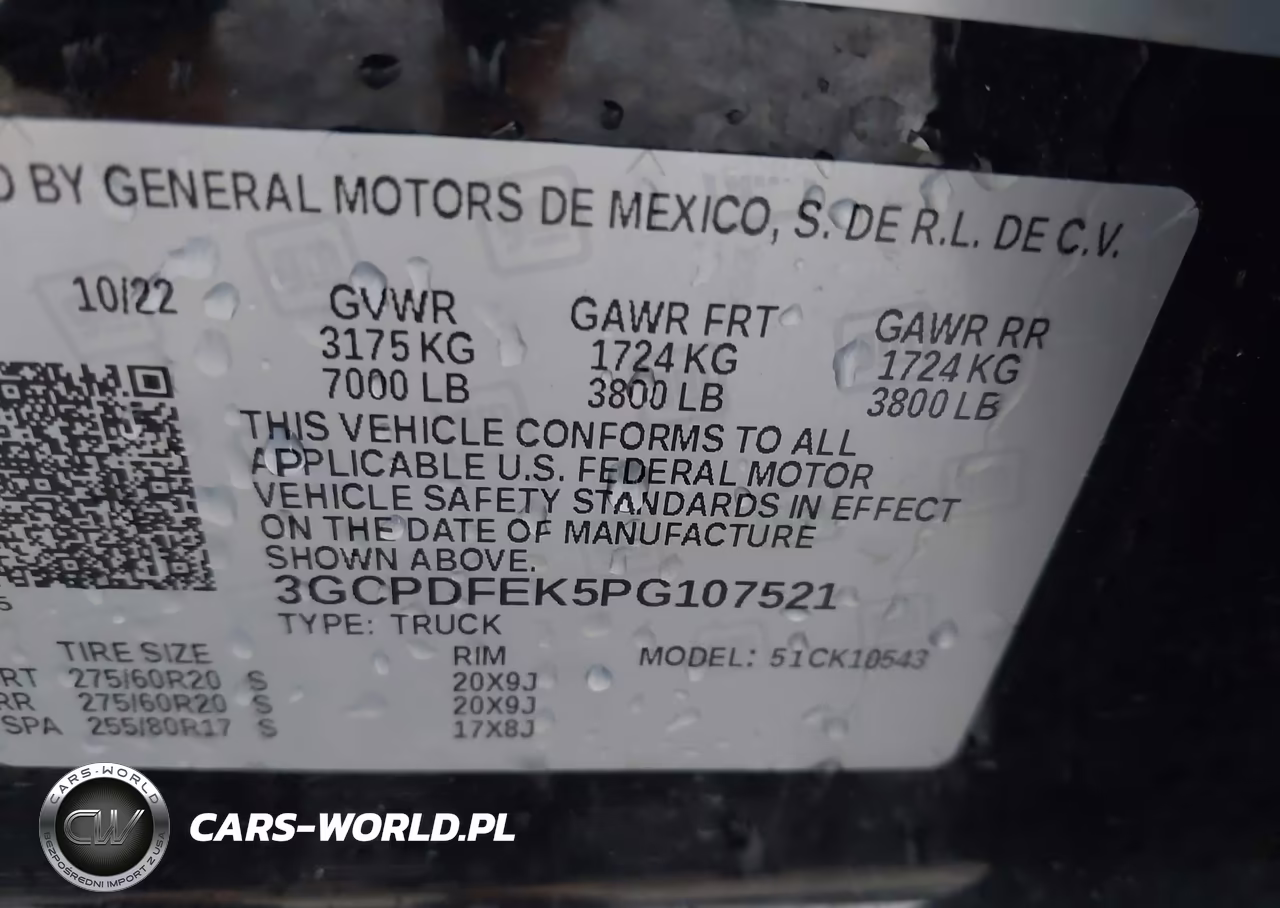 2023 Chevrolet Silverado 1500 4Wd Short Bed Lt Trail Boss VIN:3GCPDFEK5PG107521 - 9