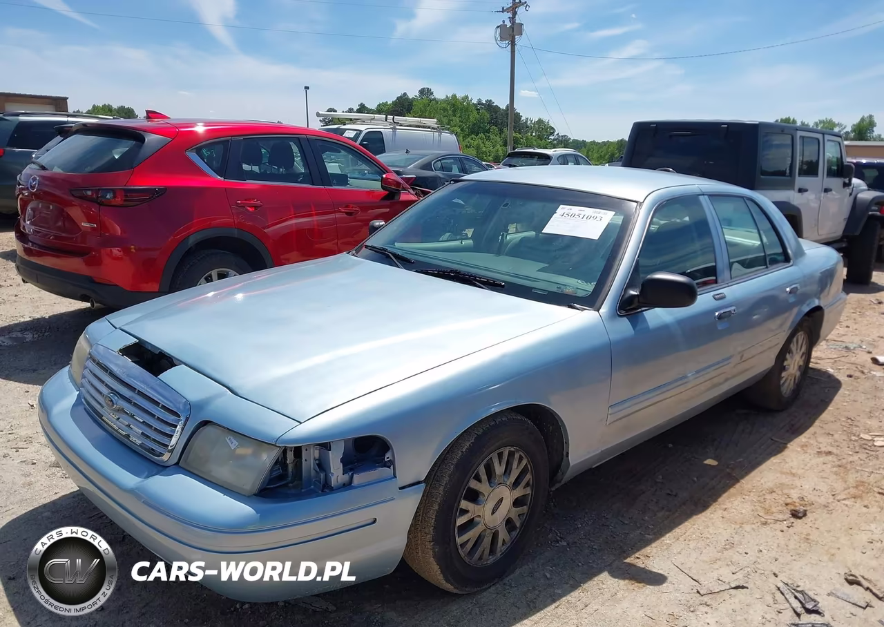2003 FORD CROWN VICTORIA LX VIN:2FAFP74W83X180076 - 2