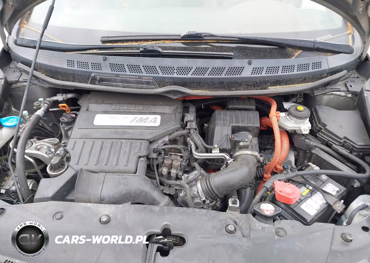2008 Honda Civic Hybrid VIN:JHMFA36268S010838 - 10