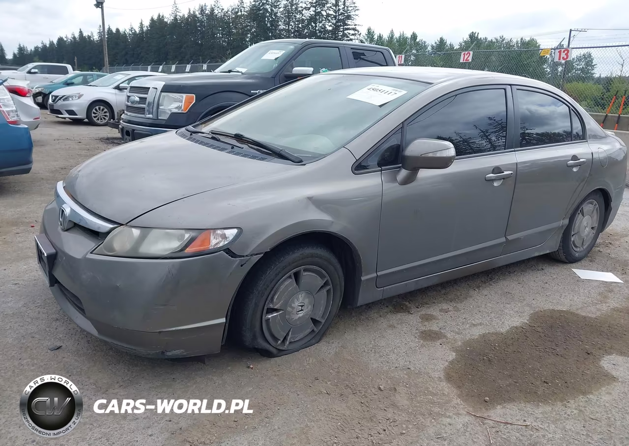 2008 Honda Civic Hybrid VIN:JHMFA36268S010838 - 2