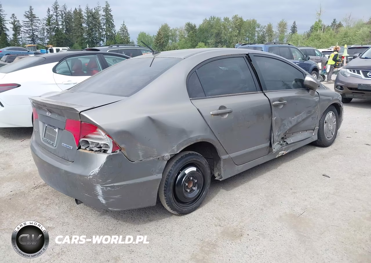 2008 Honda Civic Hybrid VIN:JHMFA36268S010838 - 4