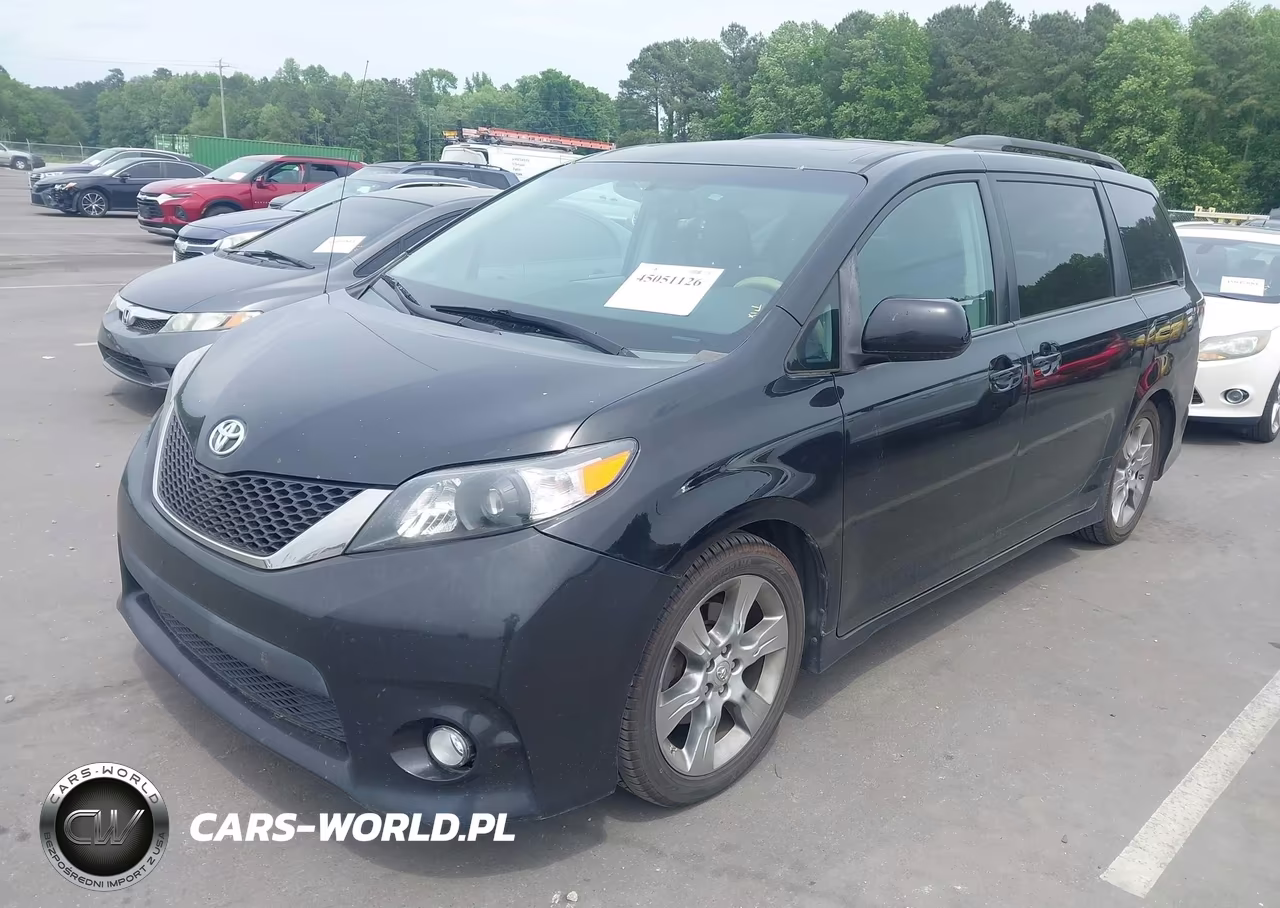 2012 Toyota Sienna Se 8 Passenger VIN:5TDXK3DC9CS279089 - 2