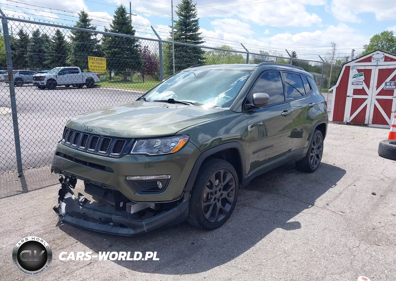 2021 Jeep Compass 80Th Anniversary VIN:3C4NJDEB5MT525018 - 2