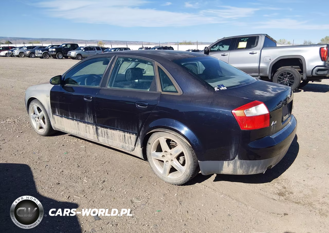 2002 Audi A4 1.8T VIN:WAULC68E42A163364 - 3