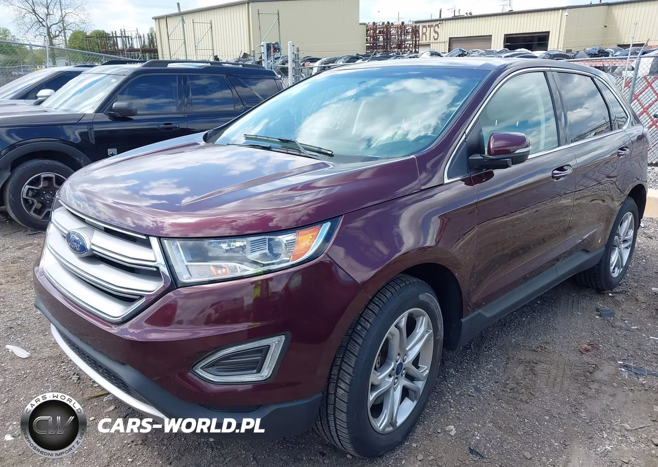2018 Ford Edge Titanium VIN:2FMPK4K99JBC46777 - 2