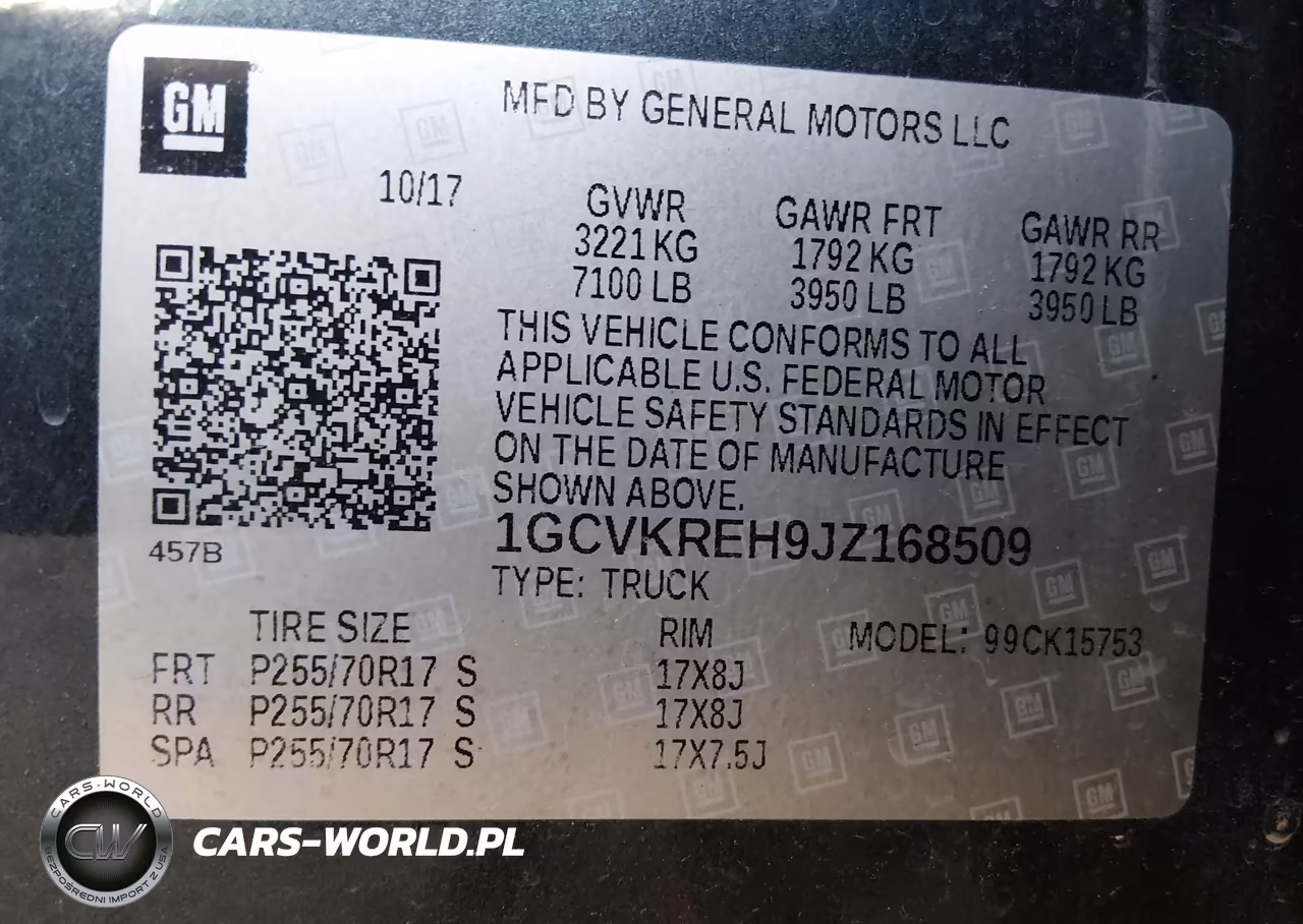2018 Chevrolet Silverado 1500 1Lt VIN:1GCVKREH9JZ168509 - 9
