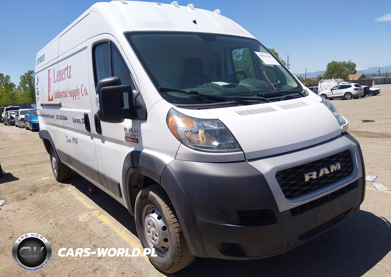 2019 Ram Promaster 2500 High Roof 159 Wb – zdjęcie 1 z 16