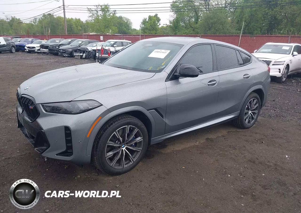 2026 BMW X6 M60I VIN:5UX43EX01T9193575 - 2