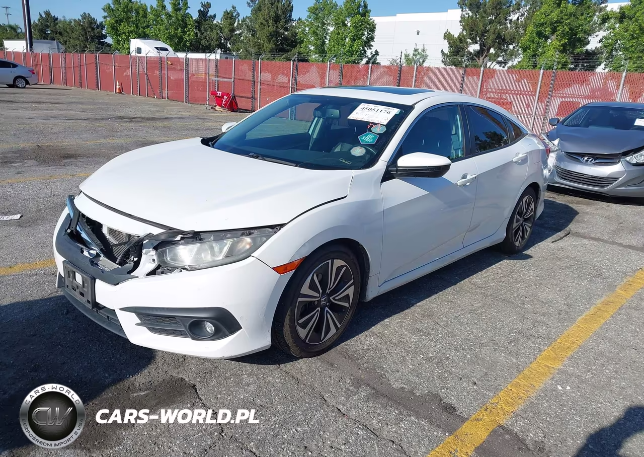 2016 Honda Civic Ex-L VIN:2HGFC1F79GH654921 - 2