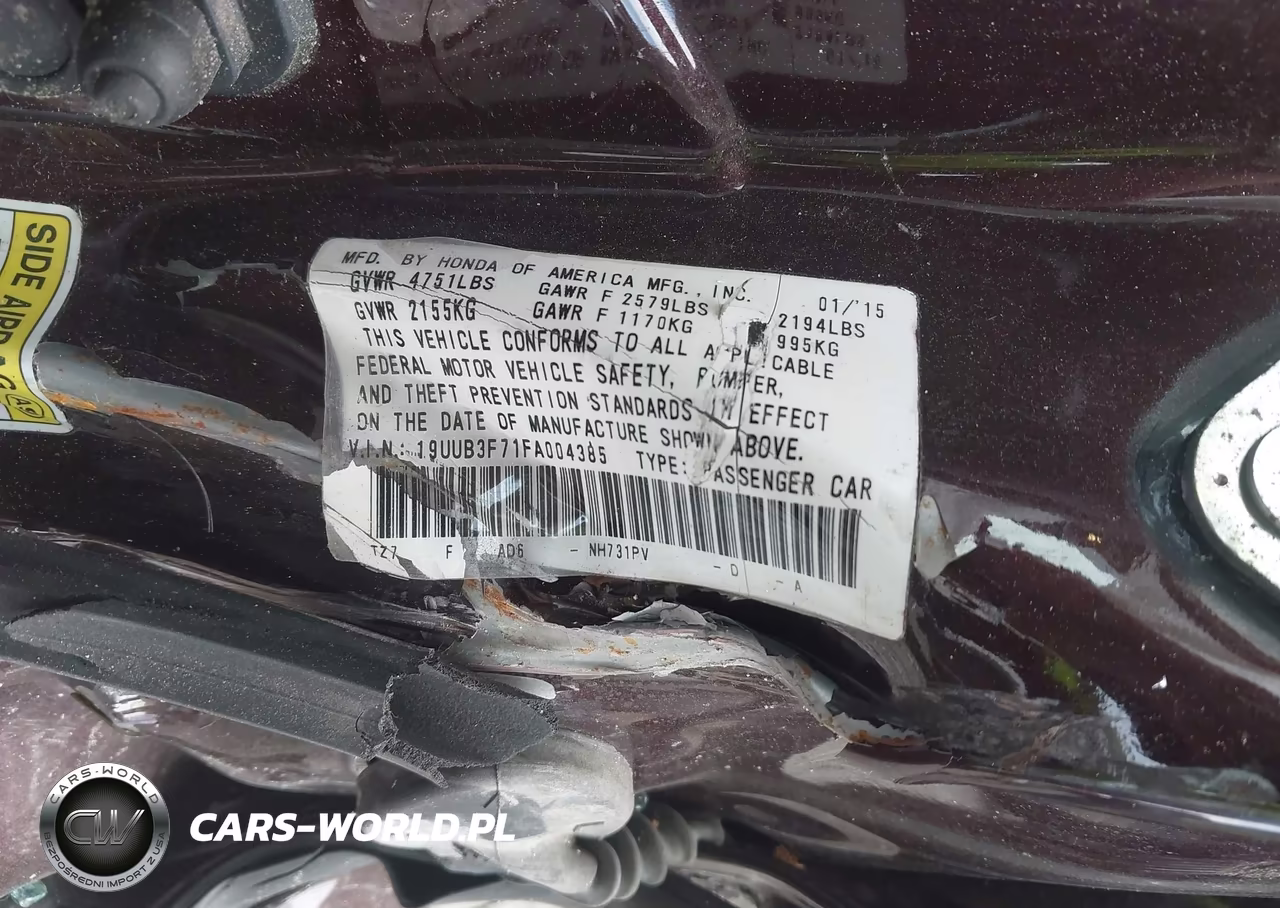 2015 Acura Tlx V6 Advance VIN:19UUB3F71FA004385 - 9