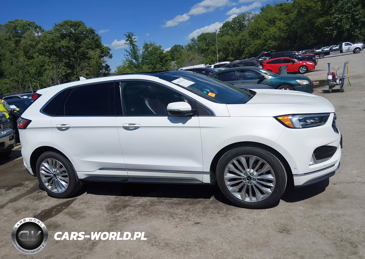 2020 Ford Edge Titanium VIN:2FMPK3K98LBA11767 - 13