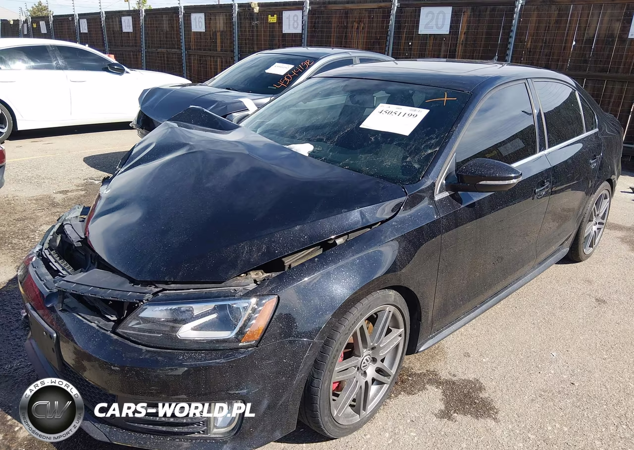 2013 Volkswagen Jetta Gli Autobahn W-Nav VIN:3VW567AJ1DM232966 - 2