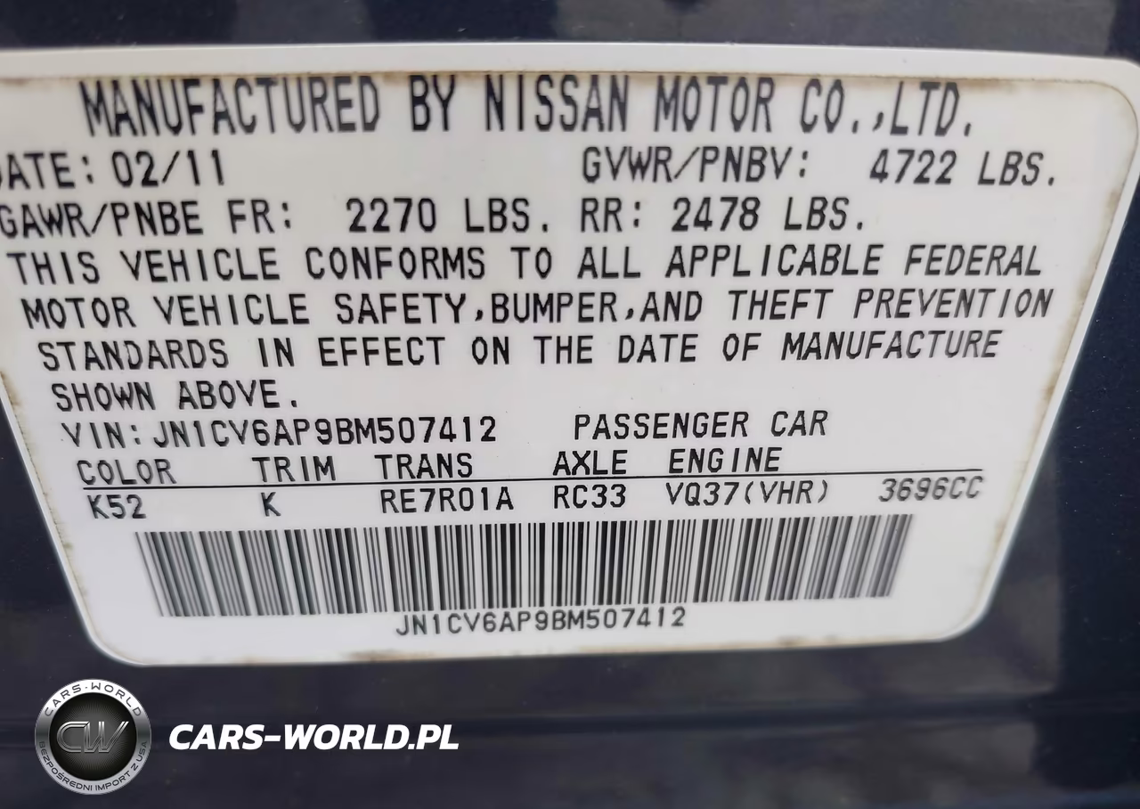 2011 Infiniti G37 Journey VIN:JN1CV6AP9BM507412 - 9