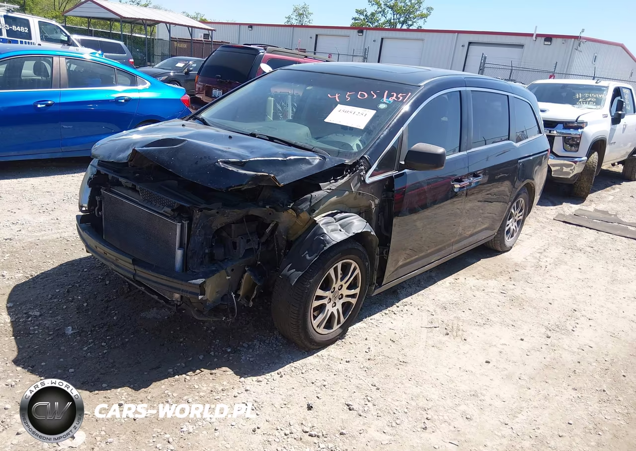 2012 Honda Odyssey Ex-L VIN:5FNRL5H67CB146180 - 2