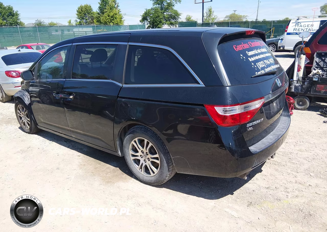 2012 Honda Odyssey Ex-L VIN:5FNRL5H67CB146180 - 3