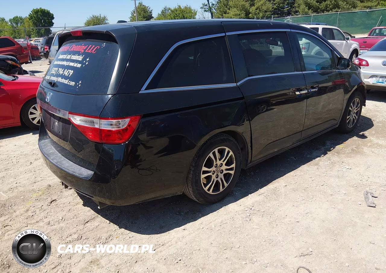 2012 Honda Odyssey Ex-L VIN:5FNRL5H67CB146180 - 4