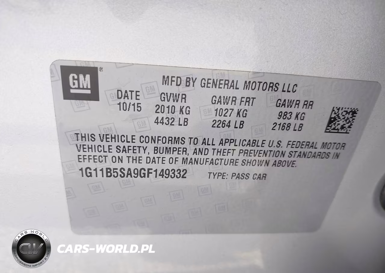 2016 Chevrolet Malibu Limited Ls VIN:1G11B5SA9GF149332 - 9