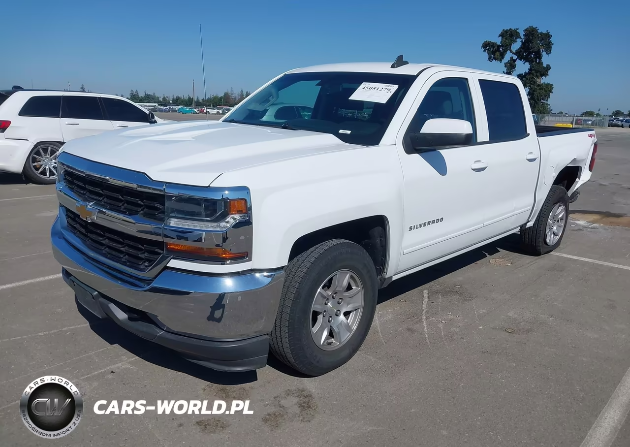 2018 Chevrolet Silverado 1500 1Lt VIN:3GCUKREC4JG278271 - 2