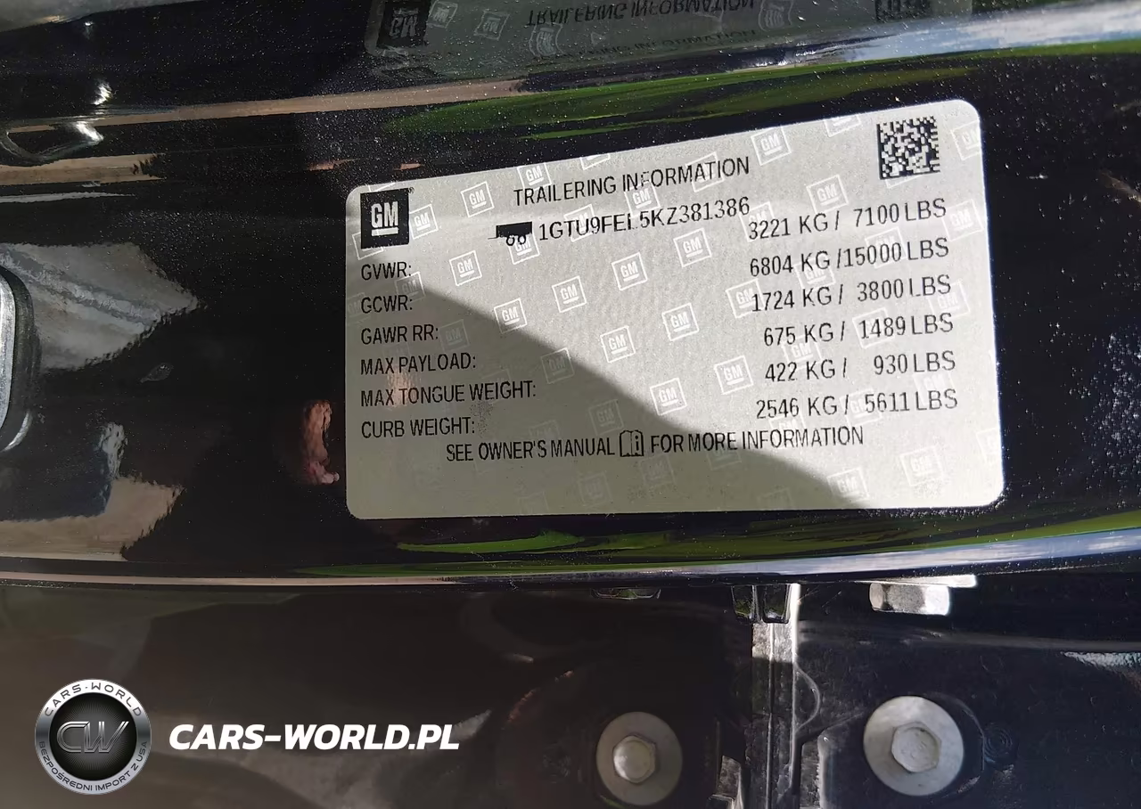 2019 GMC Sierra 1500 Denali VIN:1GTU9FEL5KZ381386 - 9