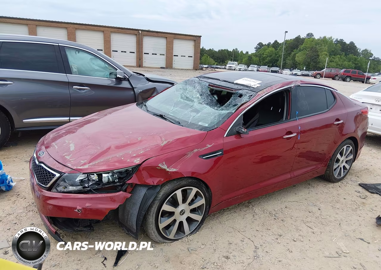 2012 Kia Optima Sx VIN:5XXGR4A65CG046053 - 2