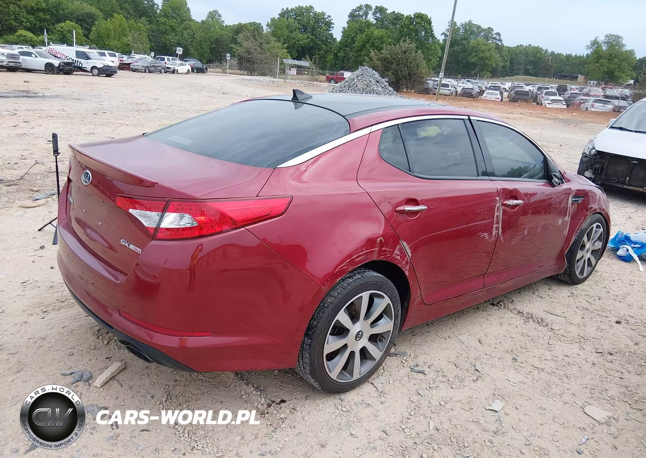2012 Kia Optima Sx VIN:5XXGR4A65CG046053 - 4