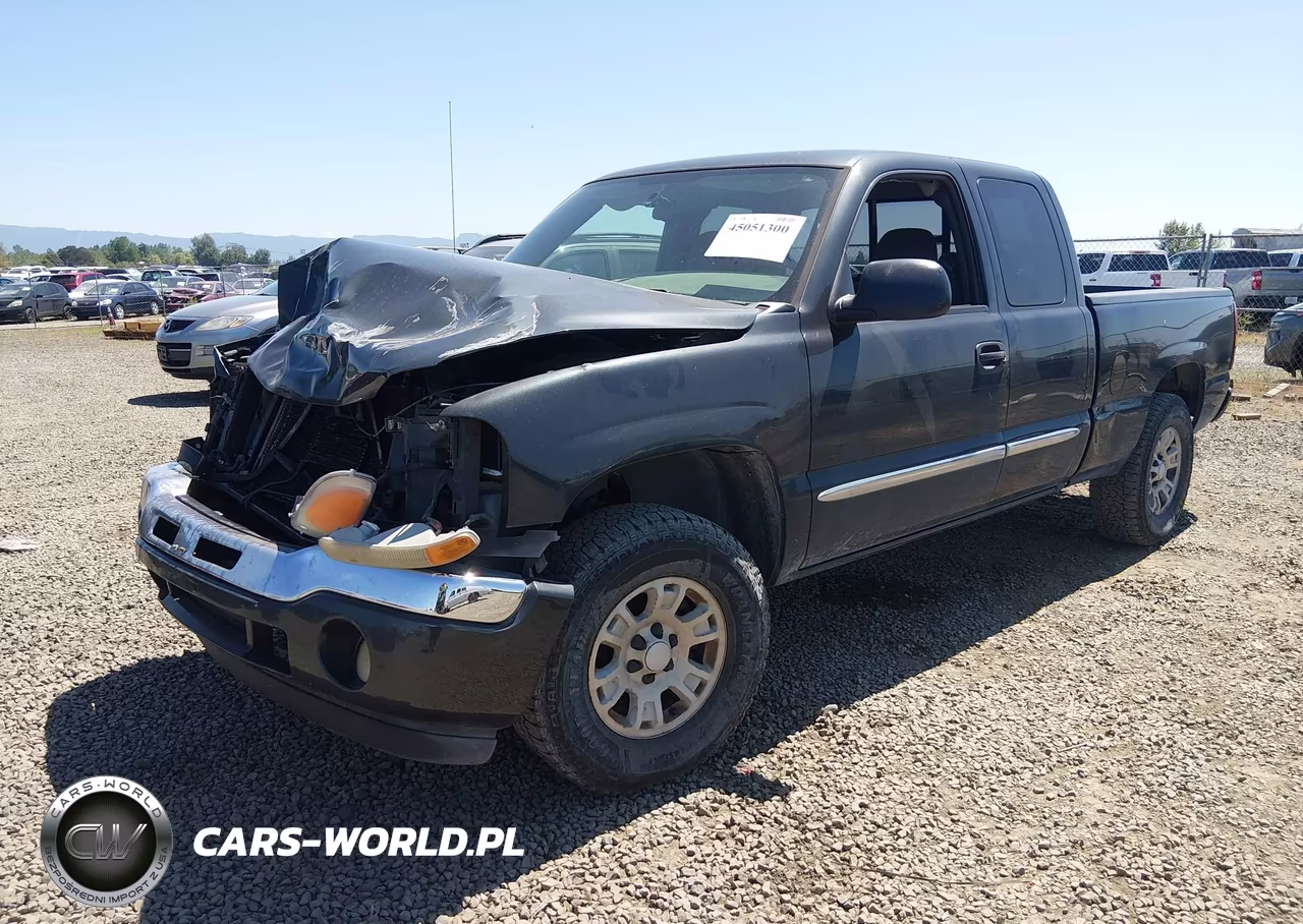 2005 GMC Sierra 1500 Sle VIN:1GTEK19B55Z187006 - 2