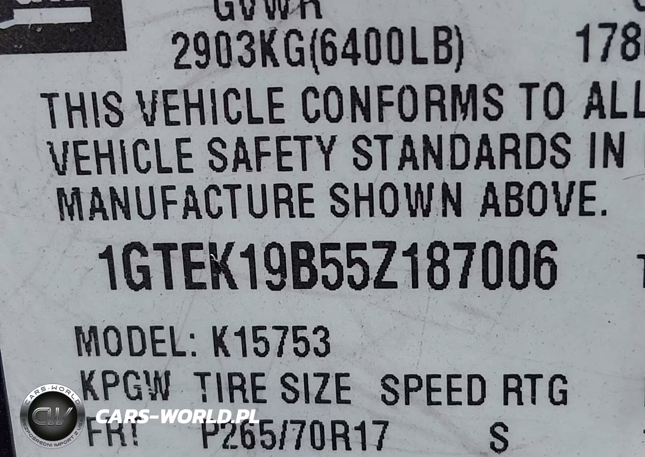2005 GMC Sierra 1500 Sle VIN:1GTEK19B55Z187006 - 9