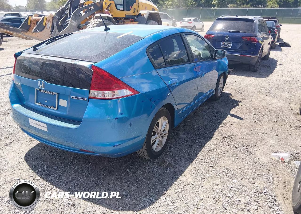 2010 Honda Insight Ex VIN:JHMZE2H75AS000327 - 4