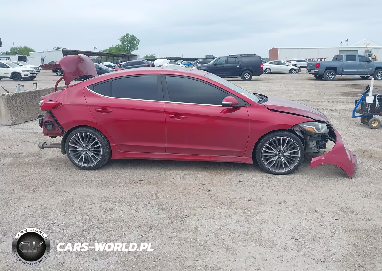 2018 Hyundai Elantra Sport VIN:KMHD04LB9JU485086 - 13
