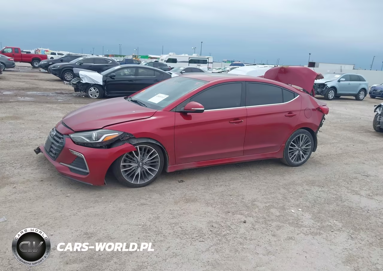 2018 Hyundai Elantra Sport VIN:KMHD04LB9JU485086 - 14