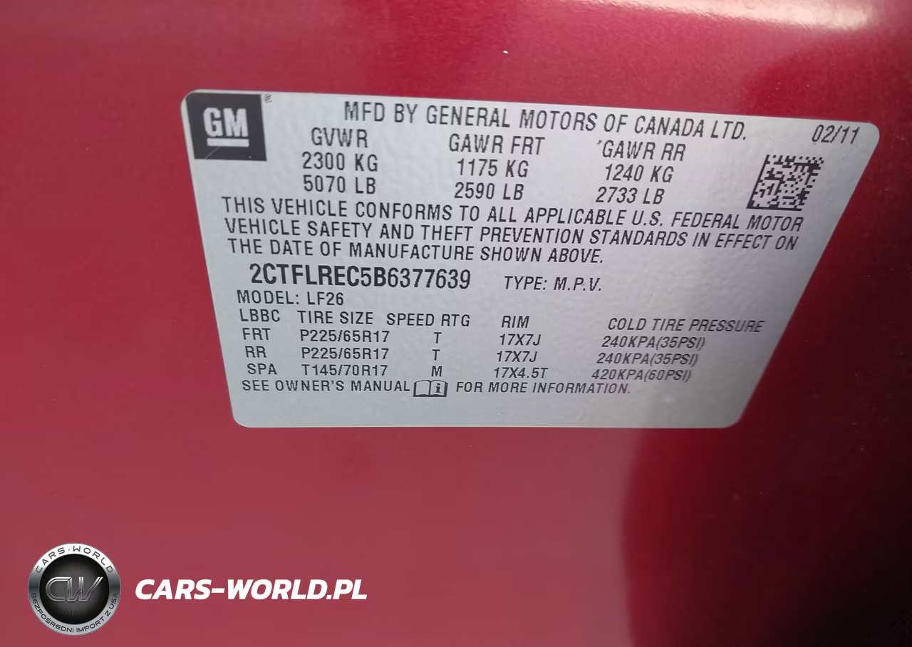 2011 GMC Terrain Sle-1 VIN:2CTFLREC5B6377639 - 9