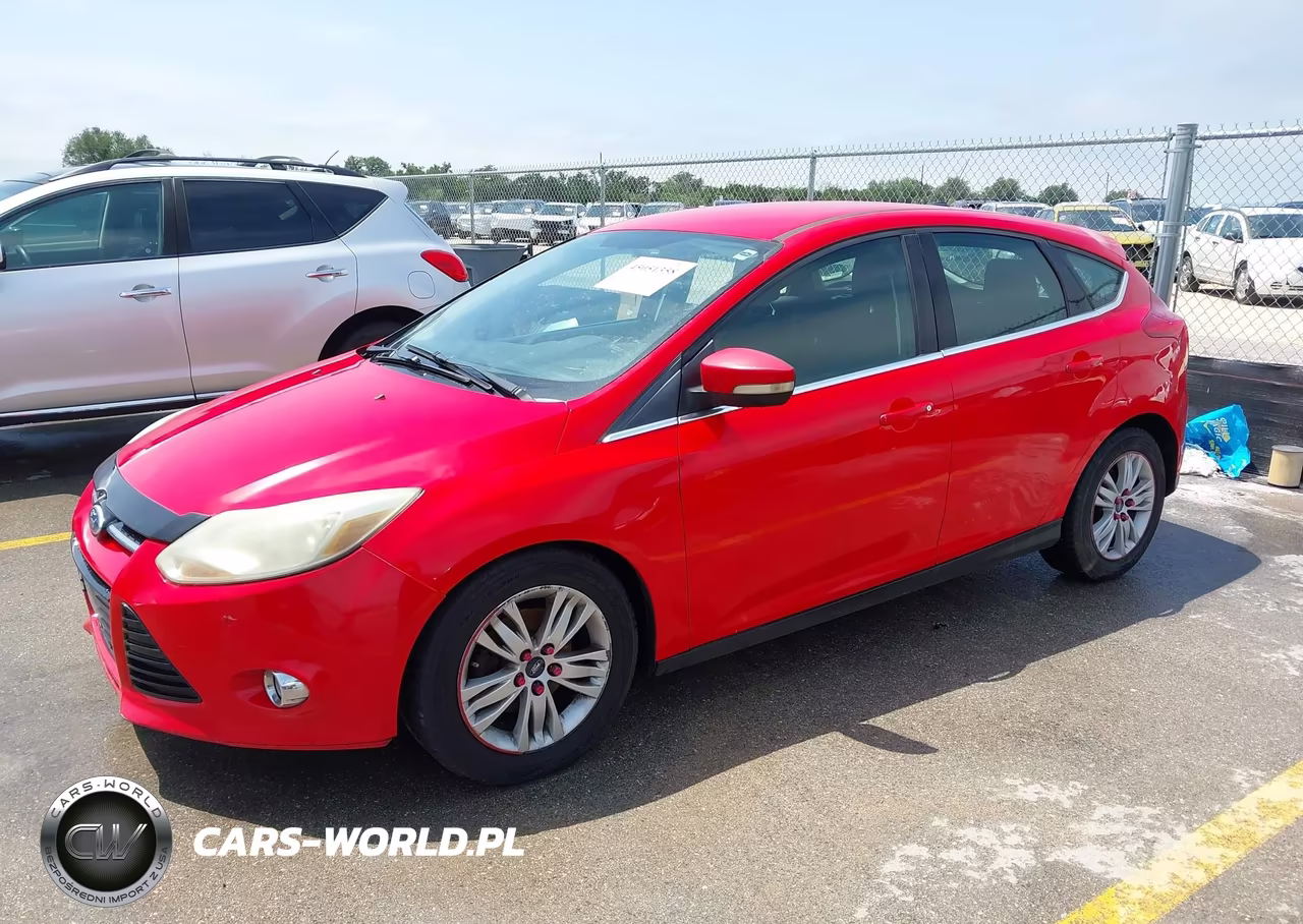 2012 Ford Focus Sel VIN:1FAHP3M28CL317075 - 2