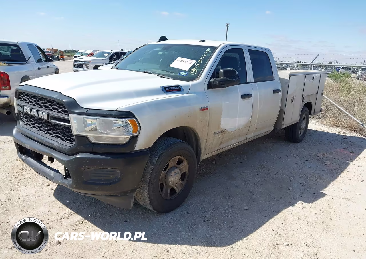 2021 Ram 2500 Tradesman 4X2 8' Box VIN:3C7WR4HJ8MG641499 - 2