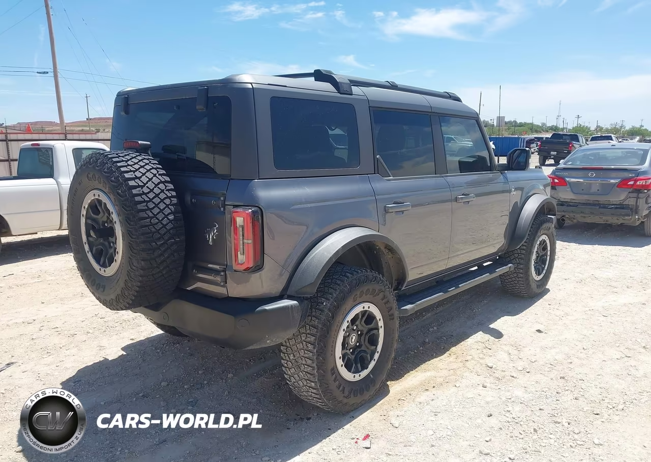 2023 Ford Bronco Outer Banks VIN:1FMEE5DP6PLB48198 - 4