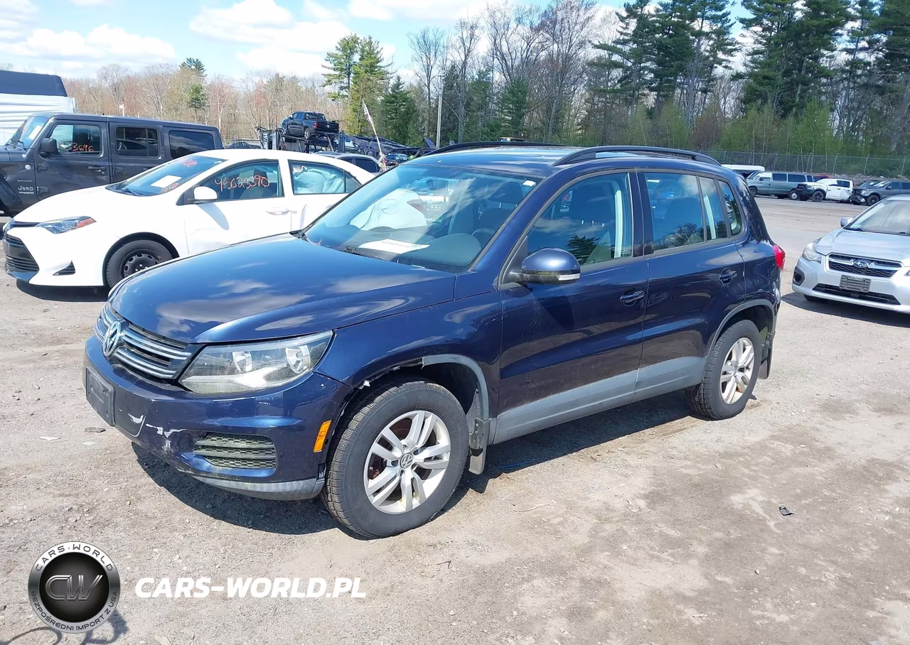 2015 Volkswagen Tiguan S VIN:WVGBV7AX3FW574480 - 2