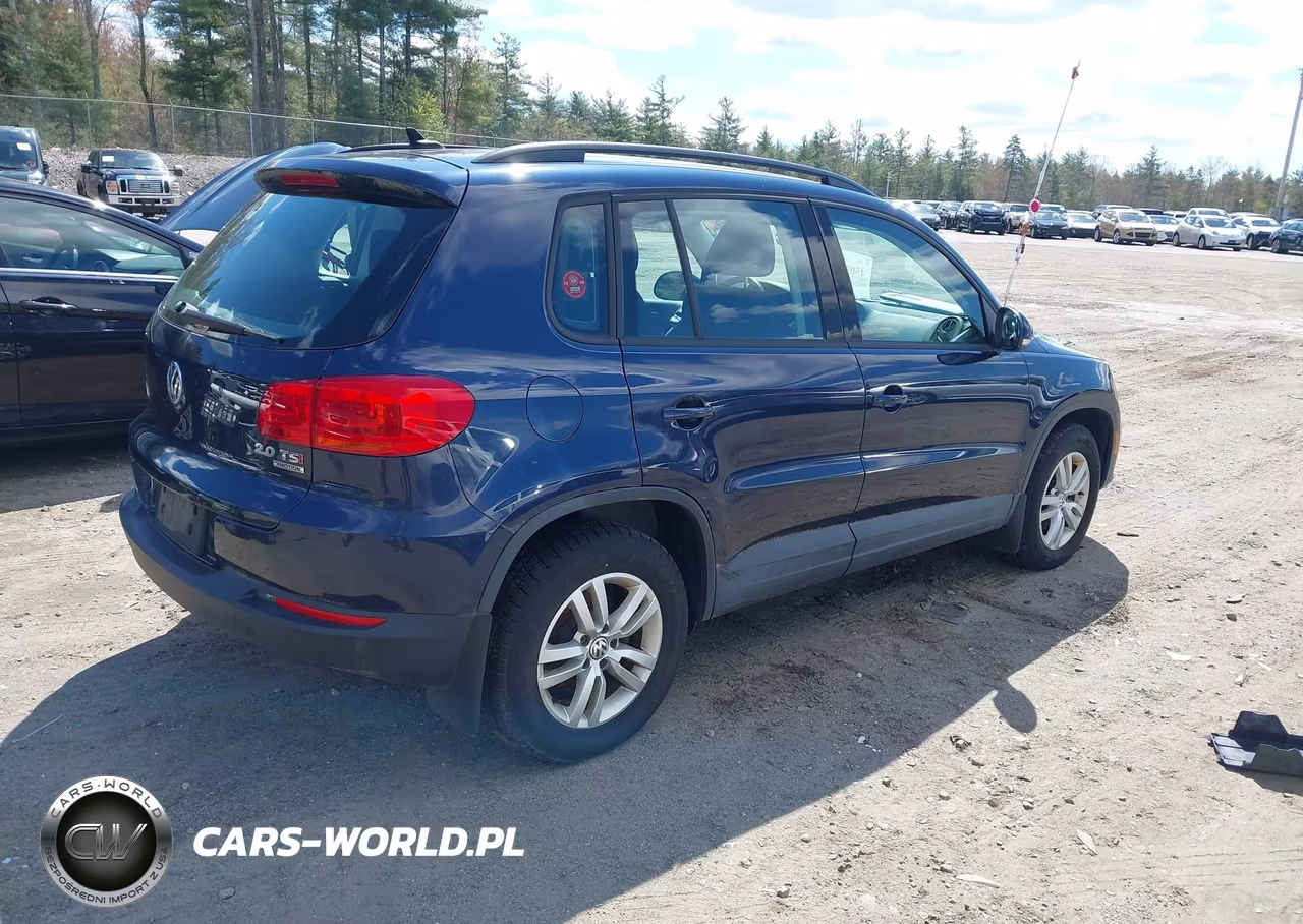 2015 Volkswagen Tiguan S VIN:WVGBV7AX3FW574480 - 4