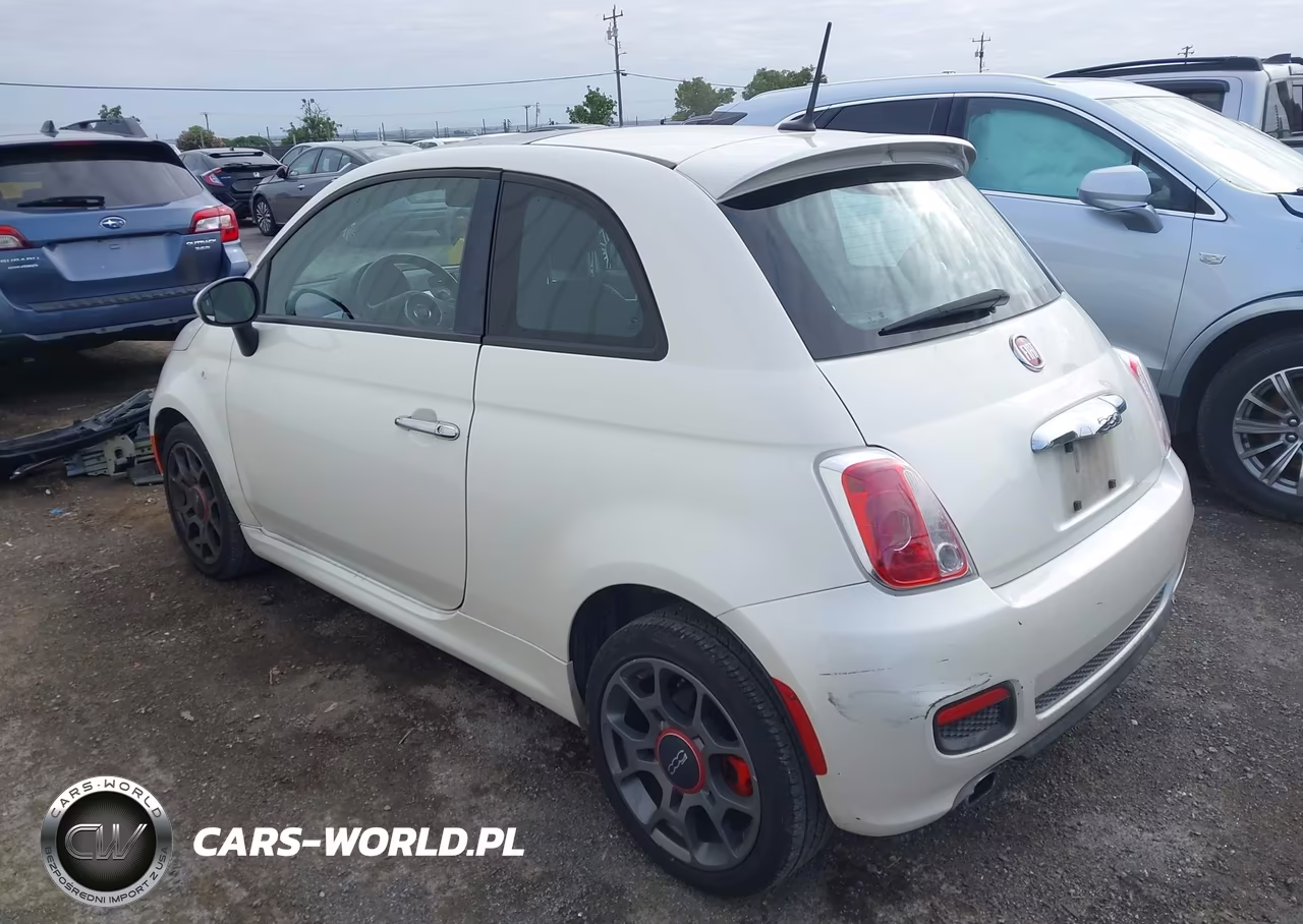 2012 Fiat 500 Sport VIN:3C3CFFBR9CT384950 - 3