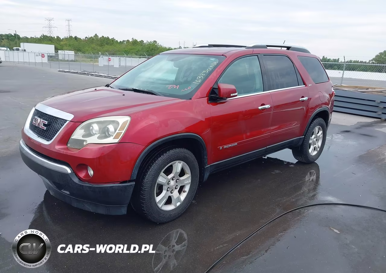 2007 GMC Acadia Slt-1 VIN:1GKER23787J163830 - 2