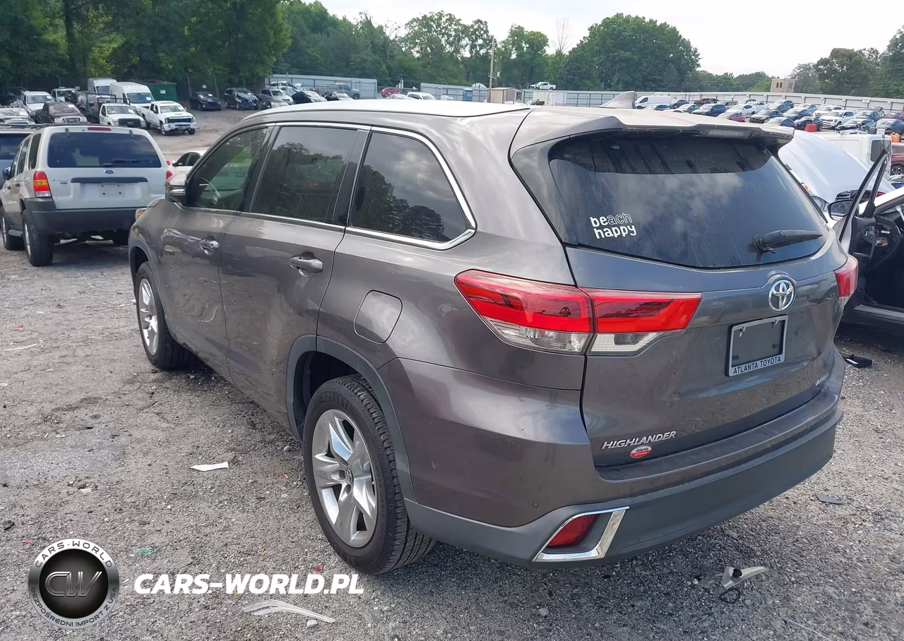2017 Toyota Highlander Limited VIN:5TDYZRFH5HS225730 - 3