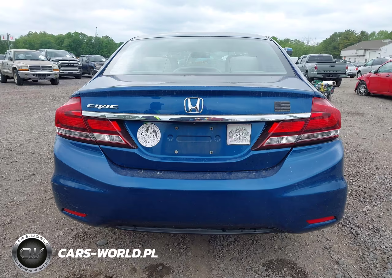 2013 Honda Civic Lx VIN:2HGFB2F5XDH575079 - 16