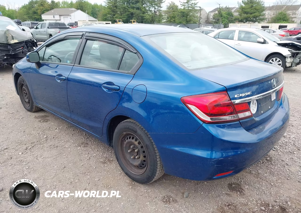 2013 Honda Civic Lx VIN:2HGFB2F5XDH575079 - 3