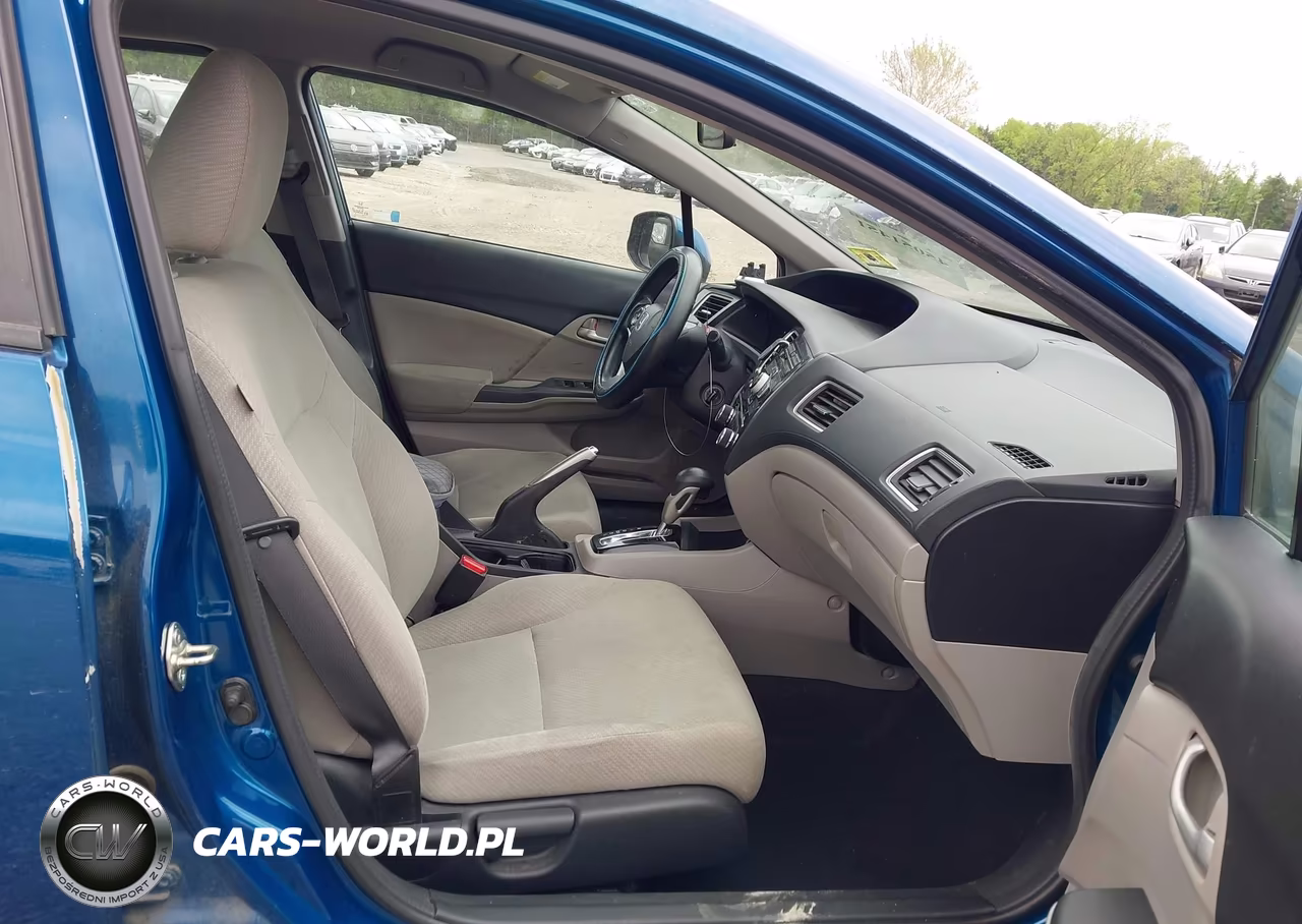 2013 Honda Civic Lx VIN:2HGFB2F5XDH575079 - 5