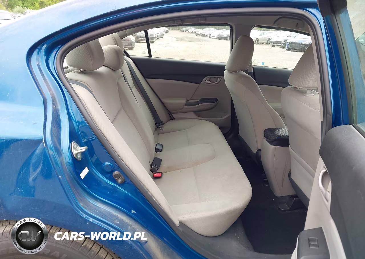 2013 Honda Civic Lx VIN:2HGFB2F5XDH575079 - 8