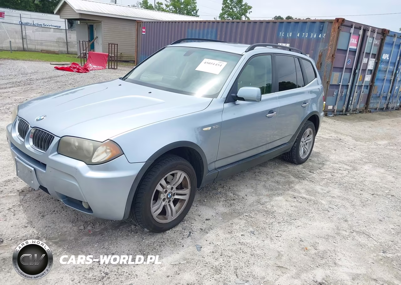 2006 BMW X3 3.0I VIN:WBXPA93456WG89169 - 2