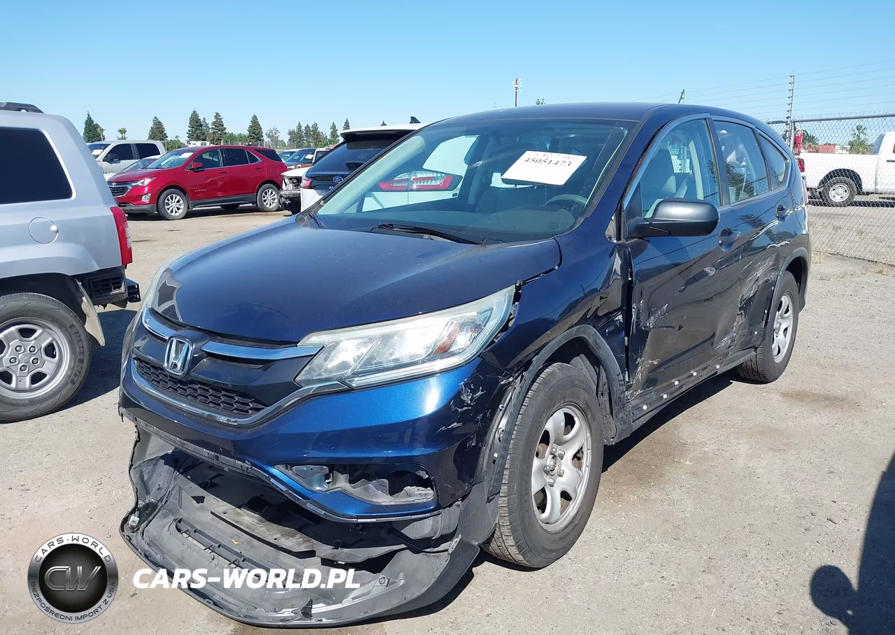 2015 Honda Cr-V Lx VIN:2HKRM3H3XFH558302 - 2